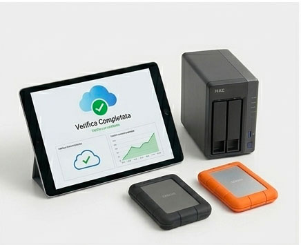 Backup e verifica dati